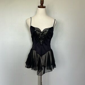 Vintage Ballerina Core Beaded Cami